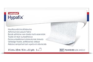 Hypafix Wide Area Fixation - for Securing Wound Dressings and Devices - 15 cm x 10 m, 1 Roll