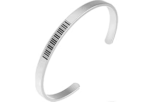 PLITI Piano Recital Gift Piano Key Bracelet Music Soothes The Soul Piano Jewelry for Musician