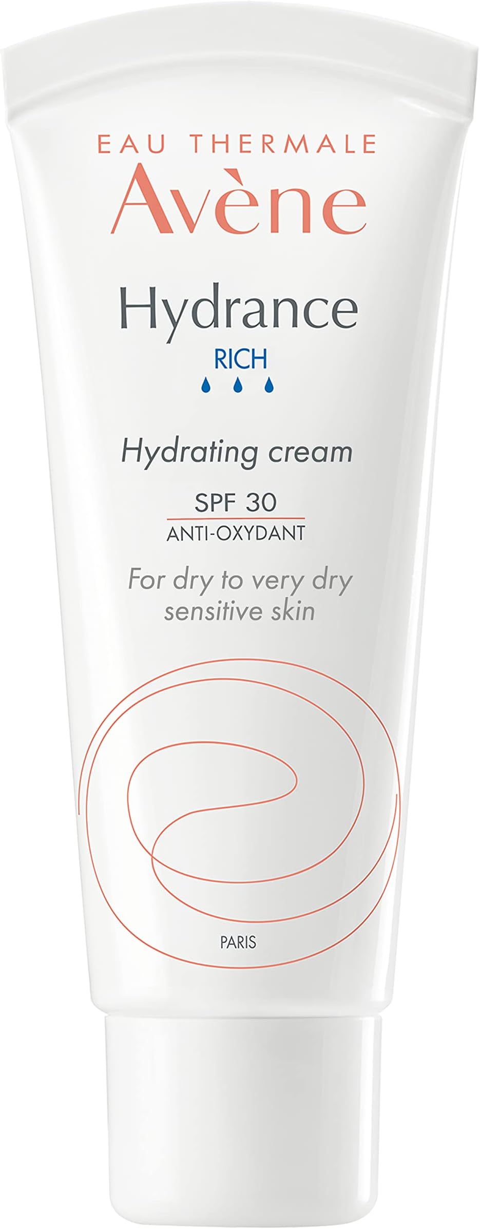 Avène Hydrance SPF30 Rich Hydrating Cream 40ml Moisturiser Dehydrated Skin