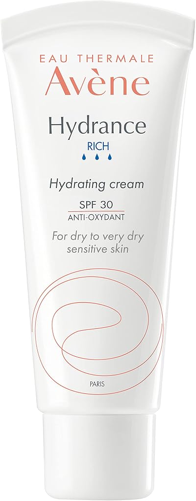 Avène Hydrance SPF30 Rich Hydrating Cream 40ml Moisturiser Dehydrated Skin