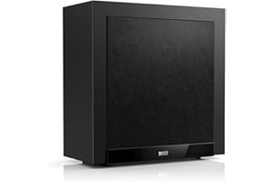 Kef Ultrathin T2 Sub Black, 1 x 10in Woofer, 250W Amp