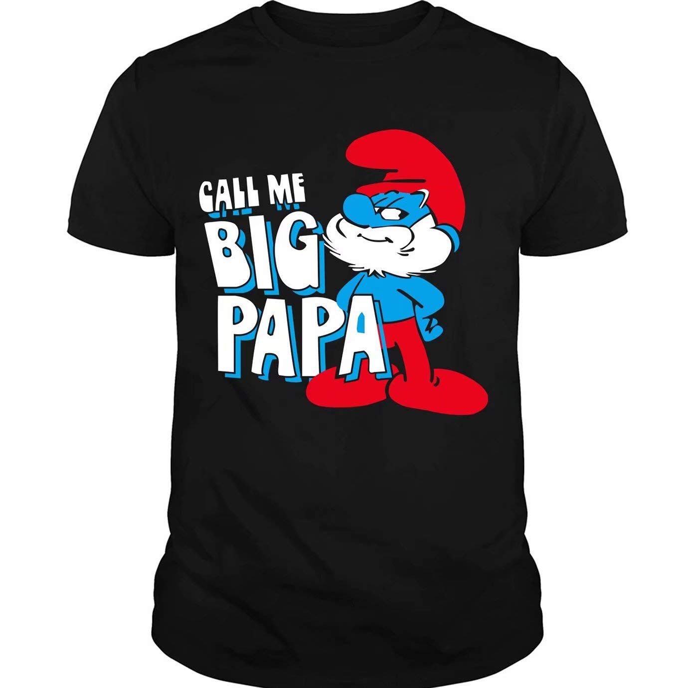 Depeal The Smurfs Call Me Big Papa Funny T-shirts For 