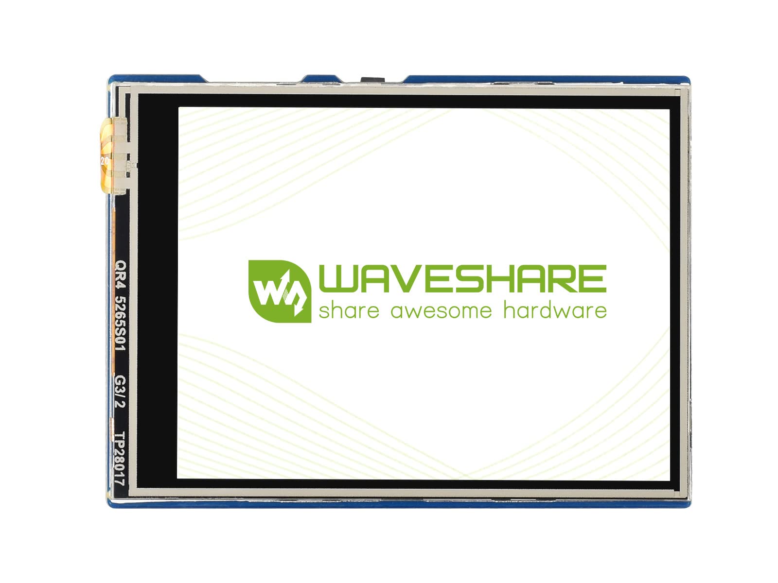 Waveshare 2.8inch Touch Display Module for Raspberry Pi Pico 262K Colors 320×240 Pixels Resistive Touch Controller XPT2046 ST7789 Driver Using SPI Bus…