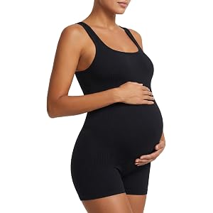 LEOMEOYEE Women's Seamless Sleeveless Bodysuit, Slim Fit Workout Jumpsuit, Crossback One-Piece Outfit, Nylon, Black