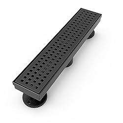 WEBANG 12 Inch Linear Shower Drain Rectangular