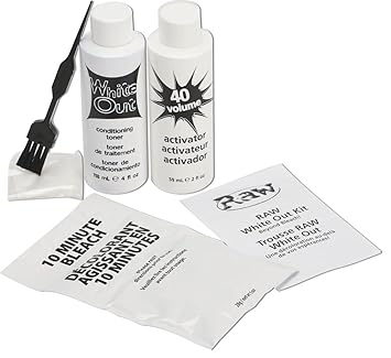 Amazon Com Raw Beyond Bleach White Out Kit Includes Conditioning