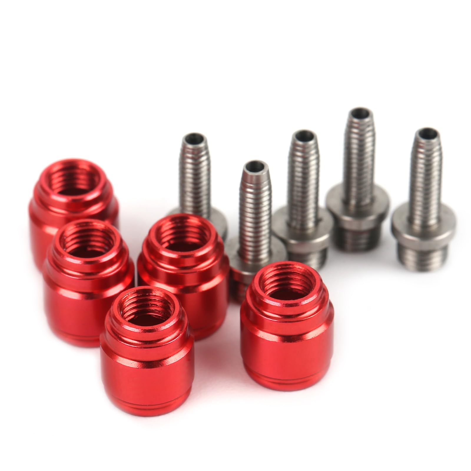 SUNGOOYUE Bike Olive Brake Connecting Insert Combo Set, Aluminum Alloy Bicycle Olive Connecting Insert Brake Olive Set for AD593