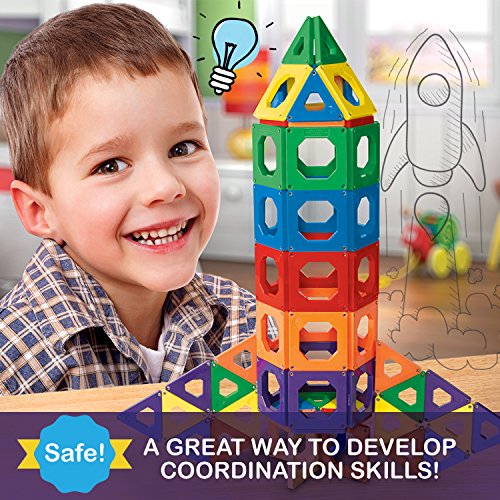 discovery magnetic blocks 51 piece set