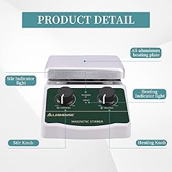 LABHOUSE 300℃/ 572℉ Magnetic Stirrer Hot Plate