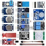 KOOKYE 16 in 1 Smart Home Sensor Modules Kit for Arduino Raspberry Pi DIY Professional