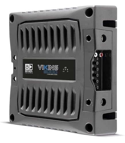 Amazon.com: Banda VIKING800.2BK Car Amplifier Audio Speaker 2-Ohms
