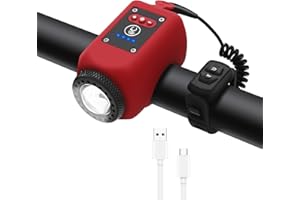 Woyuosn BlazeHorn Pro, Cozy Loft Mountain Bike Electronic Horn Bell, IPX5 Waterproof with USB Rechargeable Horn, Bicycle Bell
