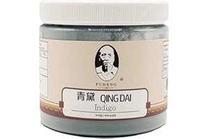 Qing DAI - 青黛 - Indigo - FUHENG福恒 - Since 1905-100g 1 Container Not Powdered