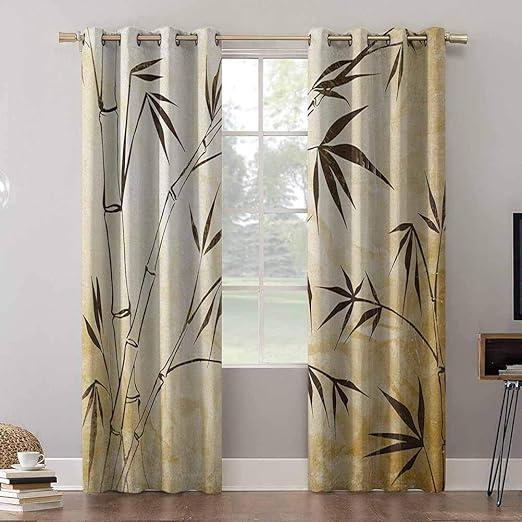 Aishare Store Bedroom Curtains 108 Inches Long Thermal Insulated