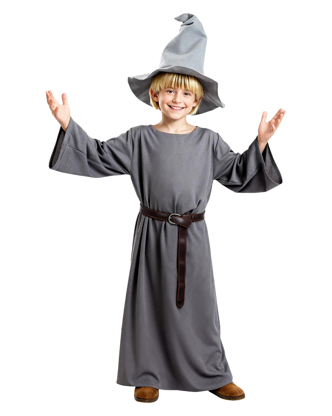 Funidelia | Gandalf Costumes - The Lord of the Rings for boy Costume for kids accessory fancy dress & props for Halloween, carnival & parties - Size 3-4 years