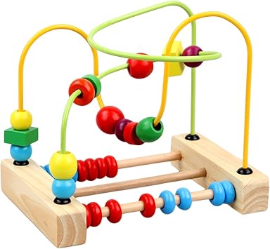 wooden bead toys for babies
