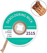 Dolaso Solder Wick Desoldering Braid No-Clean Flux Copper Wire Remover 2mm 3mm view 2