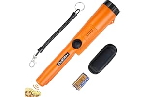 HOMPO Metal Detector Pinpointer - Fully Waterproof Handheld Pin Pointer Wand, High Accuracy Professional Search Treasure Pinpointing Finder Probe