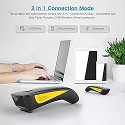 NETUM QR Code Scanner, Mini Barcode Scanner