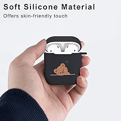 Brown Bear Case for Airpods 2 & 1 with