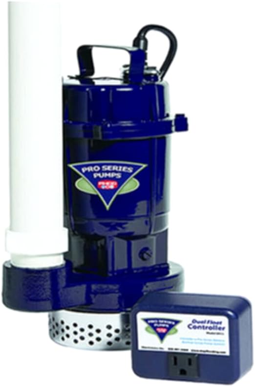 Glentronics, Inc. ST1050 PHCC Pro Series Sump Pump, 3630 Gallon Per
