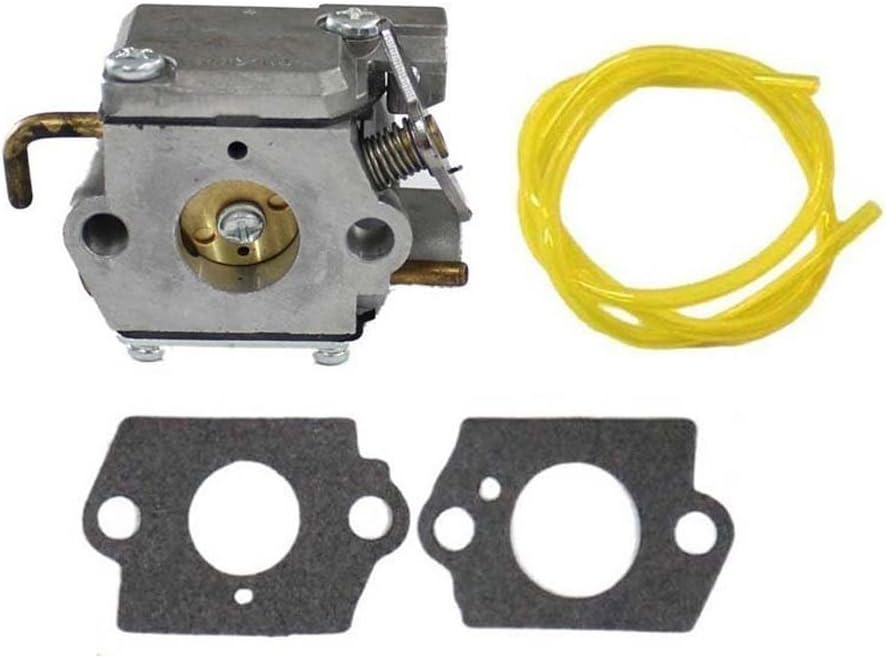 Amazon Com Huri Carburetor With Gasket Fuel Line For Troy Bilt Tb10cs Tb20cs Tb20dc Tb65ss Tb70fh Tb70ss Tb90bc Trimmer Garden Outdoor