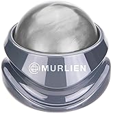 MURLIEN Massage Roller Ball, Tight and Sore Muscles Relief, Manual Massager, Alleviating Shoulder, Arms, Back, Legs, Calves or Muscle Tension - Gray