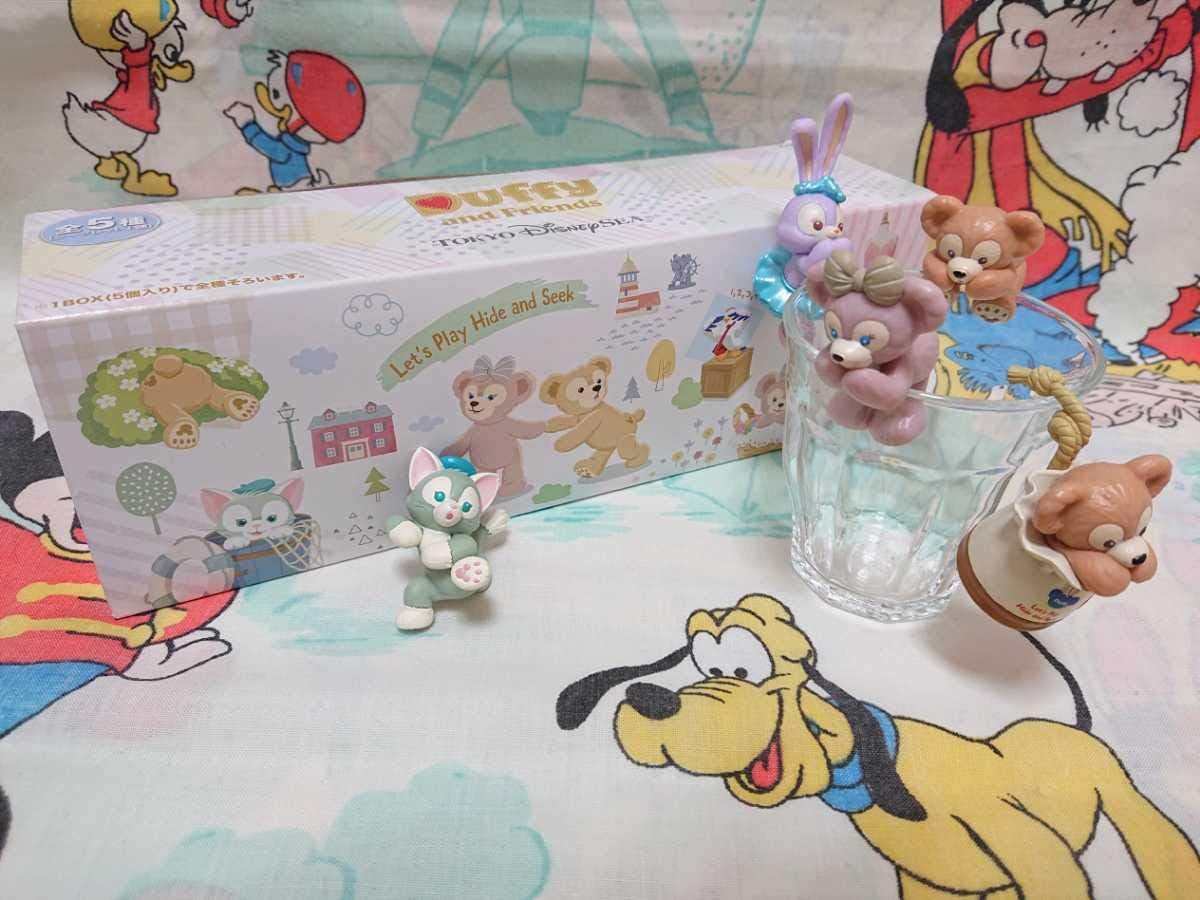 Amazon フィギュア 全5種セット ダッフィー かくれんぼ ステラルー コップのフチ子 フィギュア ドール 通販
