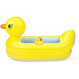 Munchkin White Hot Inflatable Safety Tub and Bath Ducky Set