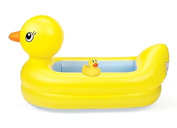 munchkin inflatable safety duck tub