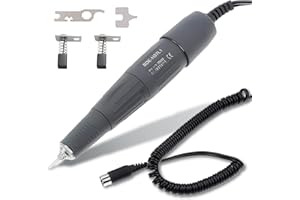 SOURXACN 35K RPM Micromotor Handle, H37L1 Micro Motor for Lab, Jewelry, Ceramics, Silicone, Glasswork, Artware, Woodcarving