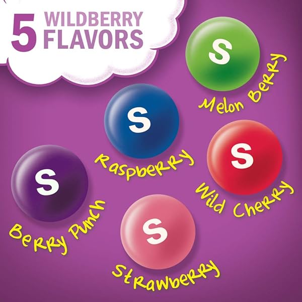 SKITTLES WILD BERRY CHEWY CANDY, SHARING SIZE, 15.6 OZ BAG