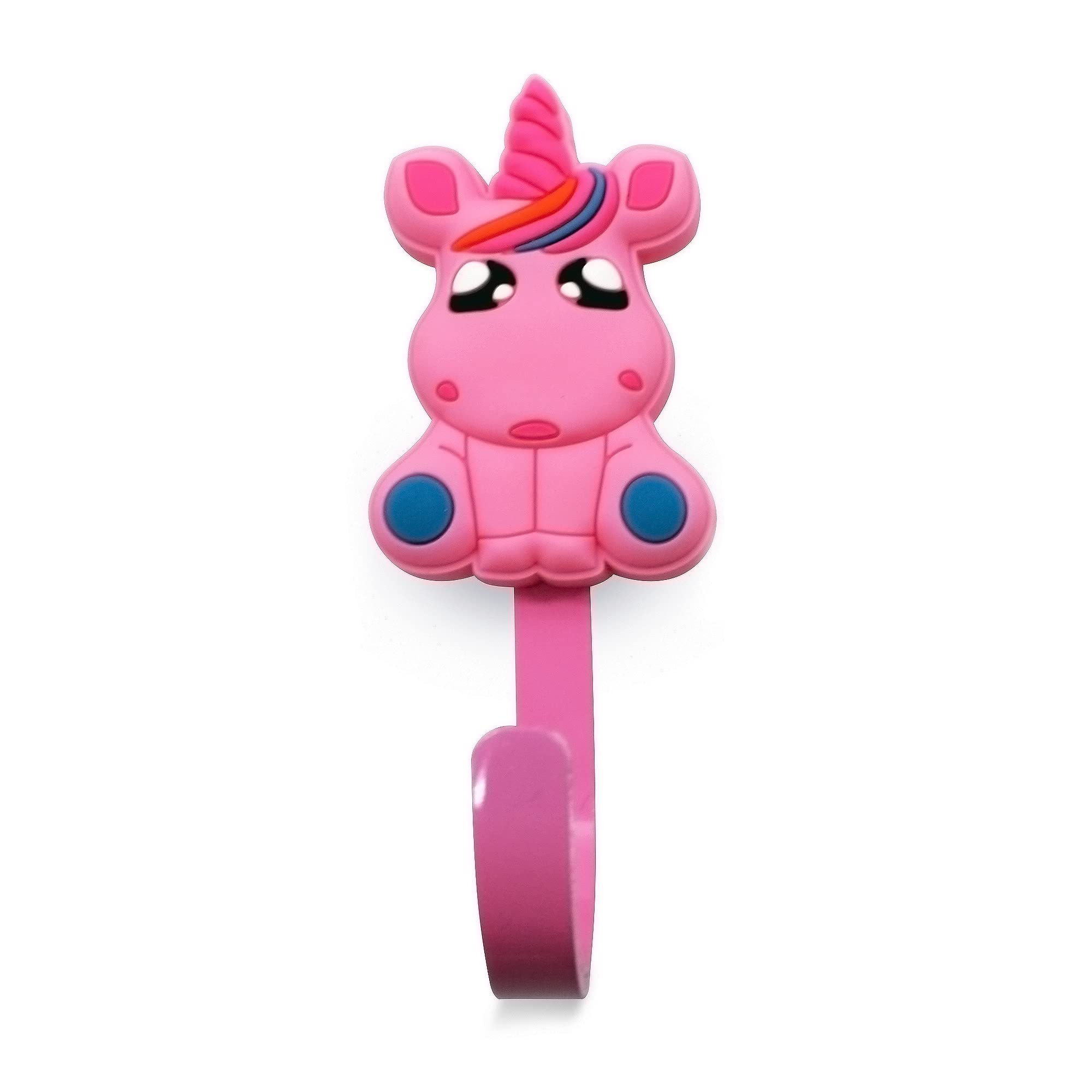 DOJA Barcelona | Pink Unicorn Children's Hanger | 34 x 90 mm | Pack of 4 Children's Clothes | Hangers Children Clothes | Hangers Bedroom Children | Hanger for Children's Bedroom | Boy and Girl