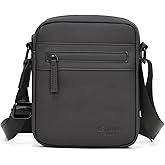 Lemuvlt Small/Medium Crossbody bag for men shoulder bag mens purse satchel leather messenger bag gift man