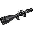 SNIPER MT 4-16X50 AOL Hunting Rifle Scope/Red, Green Illuminated Mil Dot Reticle/Fully Multi-Coated Lens/Adjustable Objective