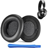Replacement Earpads Ear Cushions for Steelseries Arctis Nova Pro Wireless Headphones Earpad Softer Leather Replacement Headset Ear Pads Cups Black