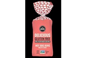 Little Northern Bakehouse Gluten Free Millet and Chia Hot Dog Bun, 9.2 Ounce -- 6 per case.