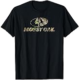 Mossy Oak Nature Camouflage Classic Outdoors Logo T-Shirt
