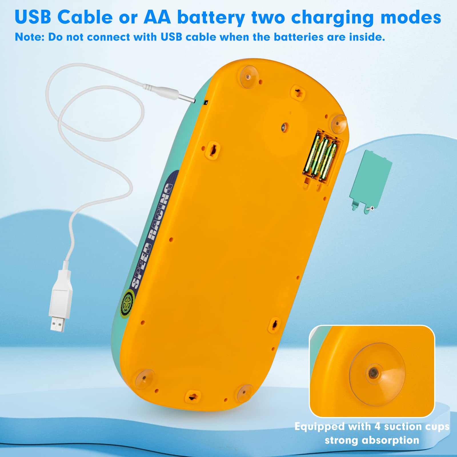 Beacron Musical Steering Wheel Toys for Boys 4-6: Toddler Simulated Driving Racing Car Game with Sound Ages 3+ Year Old, Interactive Educational Learning Race Truck for Kids Girls Birthday Gifts