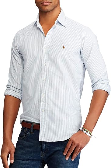 Amazon ポロ ラルフローレン Polo Ralph Lauren Boys オックスフォードシャツ 長袖 ボーイズ ポロプレイヤー ユニセックス ストライプ L Usボーイズサイズ 323677177001l 並行輸入品 シャツ 通販
