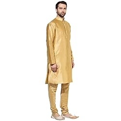 KISAH Men's Indian Biscotti Beige Benarasi Jute