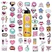 Cute Kids Sticker, Vinyl Waterproof Girl Stickers for Water Bottle Car Skateboard Luggage Guitar Bike Phone Cases Decal 60Pcs Pack