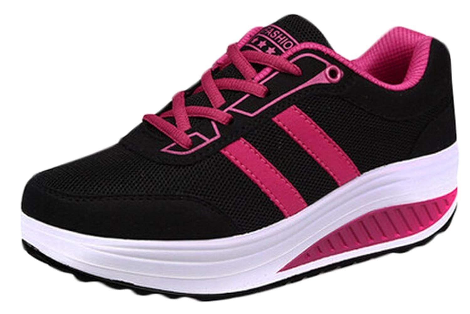 pink platform tennis shoes