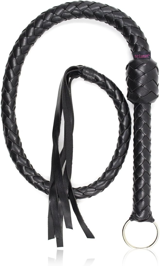 Soft Suede Leather Floggers and Whips for Couples Role Play Kit