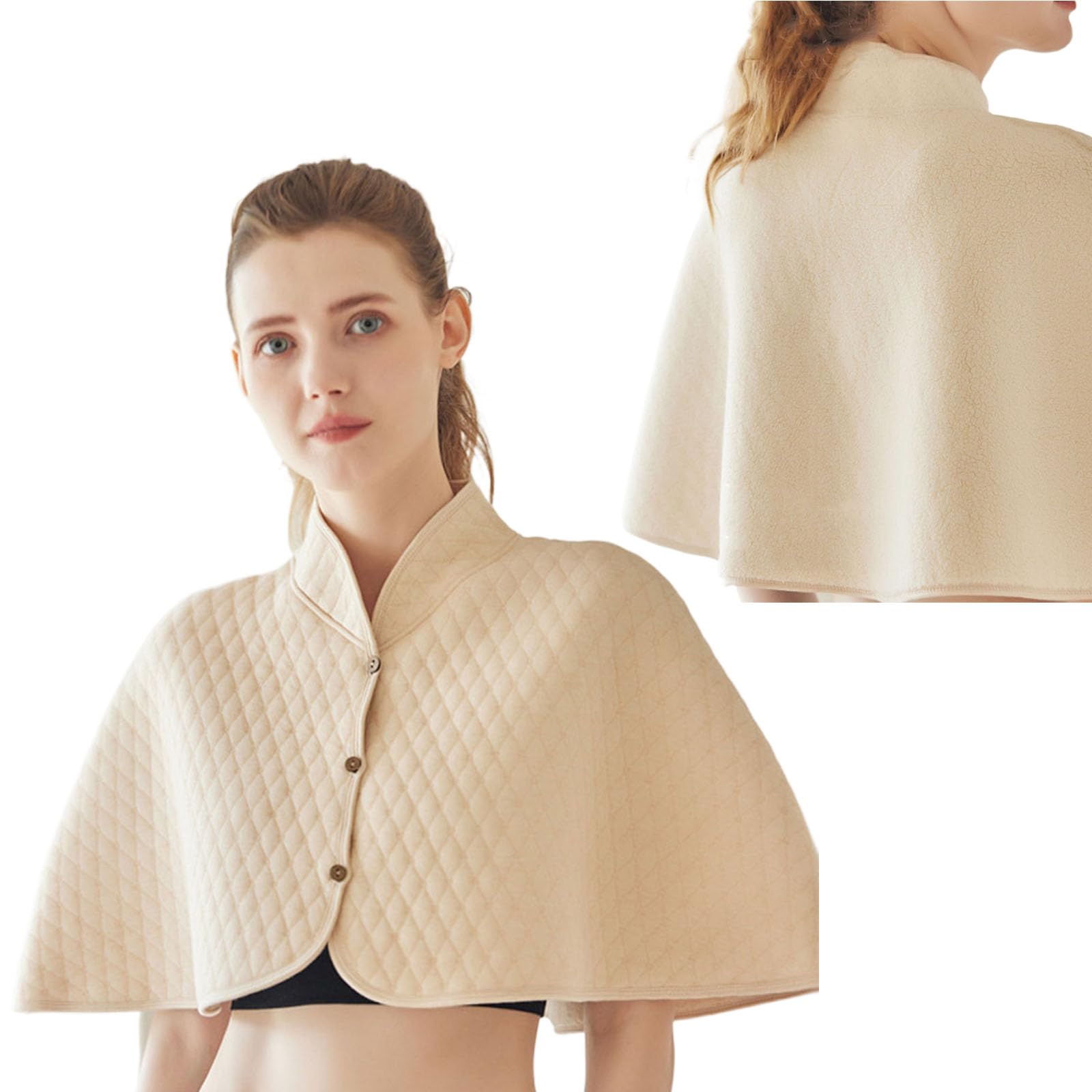 Warm Shoulder Shawl Cape Shoulder Warmer Shoulder Support Winter Short Cape Shoulder Protective Shawl Warm Shoulder Strap Brace Shoulder Wrap Shawl Shoulder Cover Wrap Care Shawl Shoulder Warm Cloak