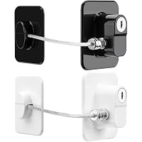 CTEOUNPT Combination Lock – No Key, 4-Digit Code, For Cabinets, Fridge, Lockers - View #2