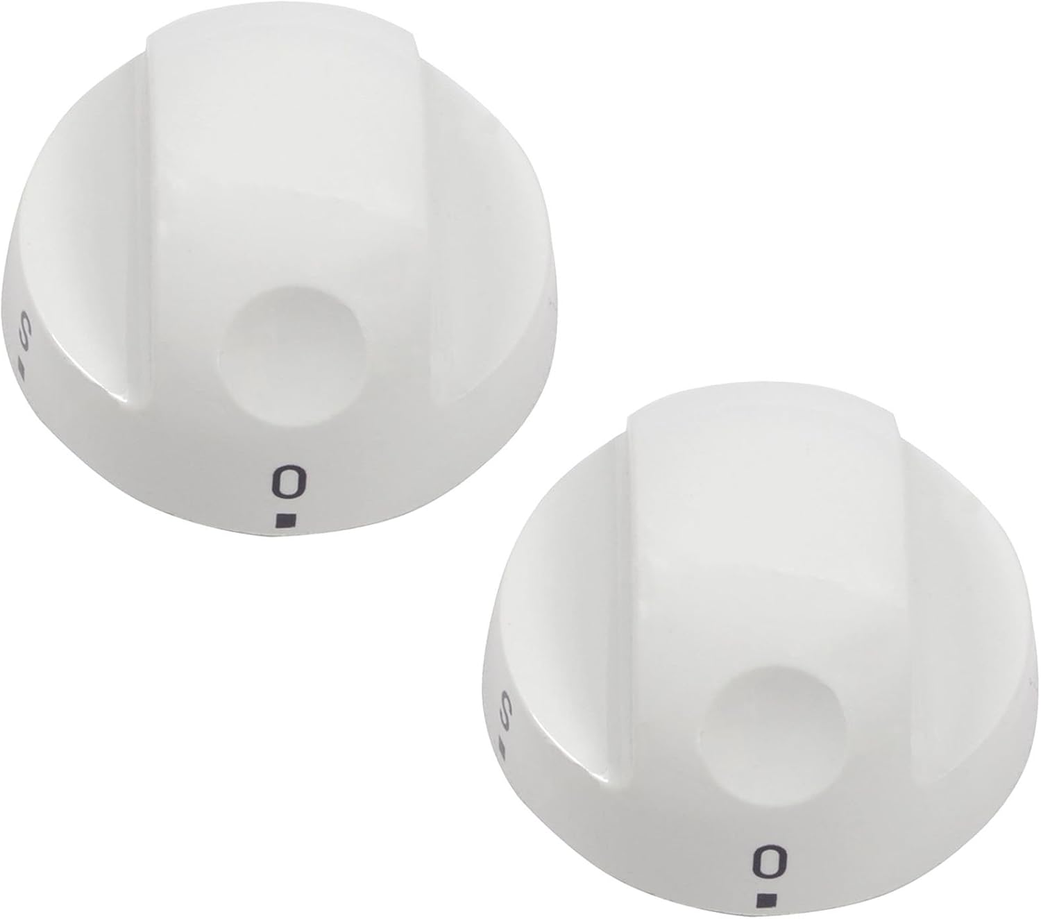 Zanussi Cooker Oven Hob Control Switch Knobs (White, Pack of 2) Amazon