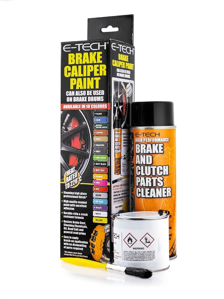 SILVER Brake Caliper Paint Kit More than enough to paint Four Calipers