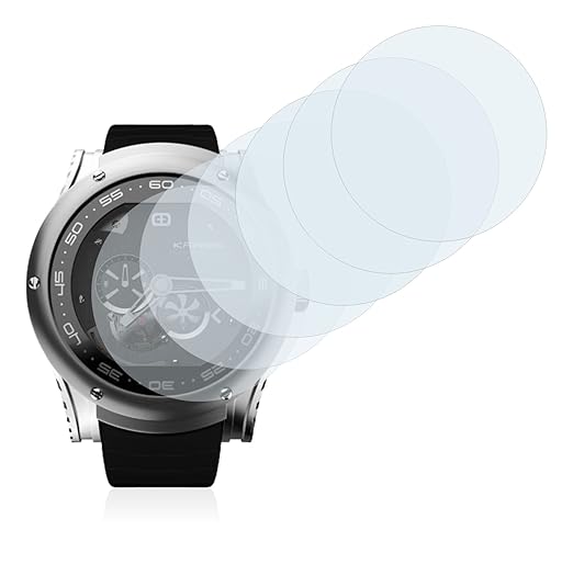 savvies Protector Pantalla Compatible con Kairos Smartwatch ...