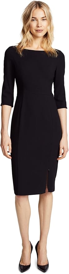 black halo marissa sheath dress